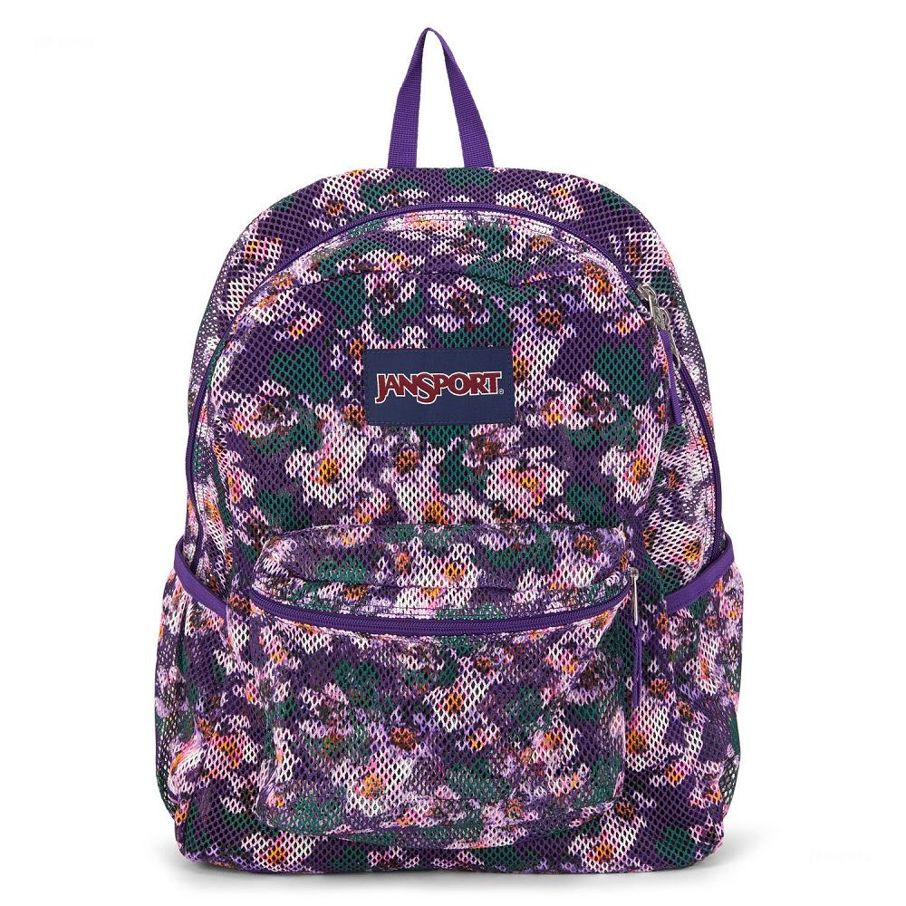 Sac à Dos Scolaire JanSport ECO MESH PACK Violette | MMG-21547682